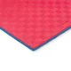 Puzzle tatami podloga inSPORTline Sazegul 100x100x2 cm - rdeče-modra, vzorec 5 črt