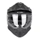 Moto čelada W-TEC Valso - črna