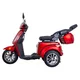 Električni trikolesnik inSPORTline Zorica Deluxe z elektromagnetno zavoro - rjava