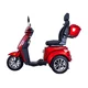 Električni trikolesnik inSPORTline Zorica Deluxe z elektromagnetno zavoro - rjava