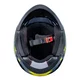 Moto čelada W-TEC Badalone Graphic - matně černá-žlutá