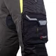 Moto hlače W-TEC Daimick - črna-siva