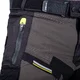 Moto hlače W-TEC Daimick - črna-siva