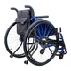 Mehanski zložljivi športni invalidski voziček inSPORTline Brenstark lightweight
