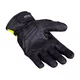 Moto rokavice W-TEC Janstur - črna-fluo