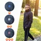 Moška ogrevana jakna W-TEC HEATborg - črna