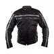 Moto jakna W-TEC Bellvitage Crow - črna-siva - črna-siva