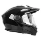 Preklopna enduro čelada W-TEC Biscaia P/J - črna lesk