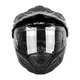 Preklopna enduro čelada W-TEC Biscaia P/J - črna lesk