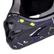 Downhill čelada W-TEC Richpike - Green & Blue Madness