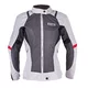 Ženska moto jakna W-TEC Lucina - šedá-krémově bílá - šedá-krémově bílá