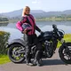 Moto čelada W-TEC YM-925 Magenta - roza-črna