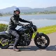 Moška usnjena moto jakna W-TEC NF-1121 - črna