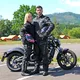 Moto čelada W-TEC YM-925 Magenta - roza-črna