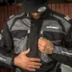 Moška moto bunda W-TEC Burdys GS-1613 - črna-siva