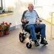 Električni invalidski voziček inSPORTline Hawkie Basic II 500W - srebrna