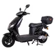 Električni skuter W-TEC Raike II 16'' • do 70 km • 25 km/h • brez vozniškega dovoljenja - črna-srebrna - črna-srebrna