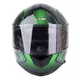 Moto čelada W-TEC V126 - zelena