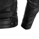 Moška usnjena moto jakna W-TEC Urban Noir - črna