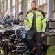 Moška poletna moto jakna W-TEC Saigair - Fluo Rumena-Siva