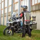 Moška moto jakna W-TEC Wigstein NF-2209 - černo-khaki-červená