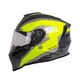 Moto čelada W-TEC Integra Graphic - Black-Green