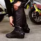 Ženske moto hlače W-TEC Propant Lady - črna -roza