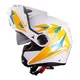 Moto čelada W-TEC Vexamo PI Graphic - White Graphic