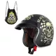 Moto čelada W-TEC V541 Black Heart - Starter, mat črna