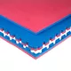 Puzzle tatami podloga inSPORTline Malmeida 100x100x4 cm - rdeče-modra, stebelni vzorec