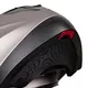 Preklopna moto čelada W-TEC Lanxamo - Titan Siva