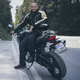 Moto jakna W-TEC Ventura - črna-fluo rumena
