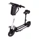 Električni skiro W-TEC Tenmark III 10" s sedežem in torbo - črna