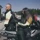 Moto jakna W-TEC Ventura - črna-fluo rumena