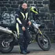 mOŠKA moto JAKNA W-TEC Brandon - černo-šedo-oranžová