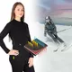 Ženska ogrevana majica W-TEC Insulong Lady - črna