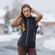 Ženski ogrevan brezrokavnik inSPORTline WARMher - črna