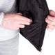 Moški ogrevan brezrokavnik inSPORTline WARMhim - črna