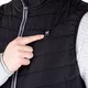 Moški ogrevan brezrokavnik W-TEC HEATstem - črna