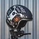 Moto čelada W-TEC Café Racer - Big Star