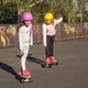 Električni longboard WORKER Smuthrider - črna-oranžna