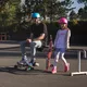 Električni longboard WORKER Smuthrider - črna-oranžna