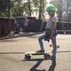 Električni longboard WORKER Smuthrider - črna-oranžna