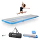 Airtrack inSPORTline Airstunt 400x100x10 cm bela