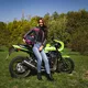 Moto čelada W-TEC V126 - zelena