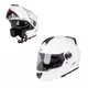 Preklopna moto čelada W-TEC Vexamo V270 - bela - bela