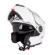 Preklopna moto čelada W-TEC Vexamo V270 - bela