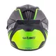 Integralna čelada W-TEC Vintegra Graphic - črna-fluo rumena