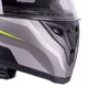 Integralna čelada W-TEC Vintegra Graphic - črna-fluo rumena