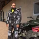 Moška moto bunda W-TEC Troopa - Črna camo